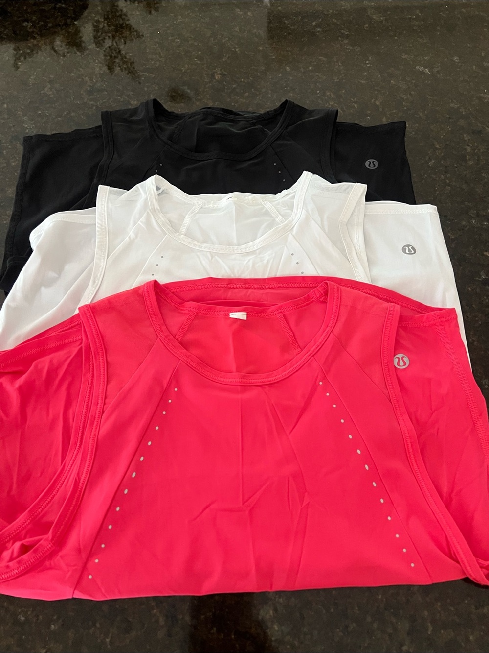 lululemon Tanks - Pink, White, Black